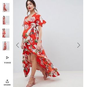 ASOS maternity dress